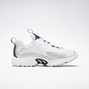 Adidasy Damskie Reebok DMX Series 2K Białe/Czarne/Szare PL 60AEXFI